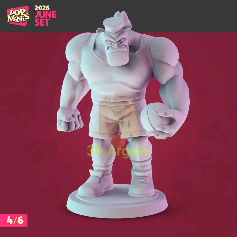 Nawt Monstar Space Jam 3D printed resin miniature – Pop Minis