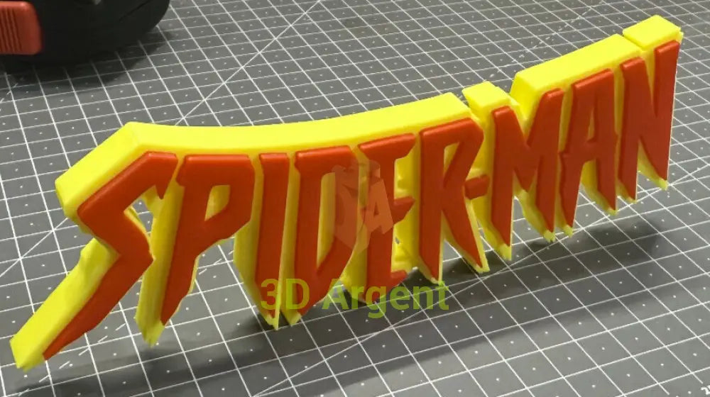 Spider-Man Logo - 3D Printed Sign Stand Books Comics & Magazines:Comic Books & Memorabilia:Merchandise &