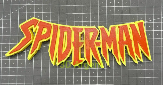 Spider-Man Logo - 3D Printed Sign Stand Books Comics & Magazines:Comic Books & Memorabilia:Merchandise &