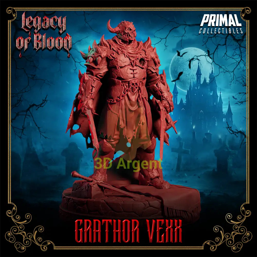 Spirit - Grathor Vexx Fantasy compatible D&D DragonLance Miniatures Primal Toys & Games:Wargames &