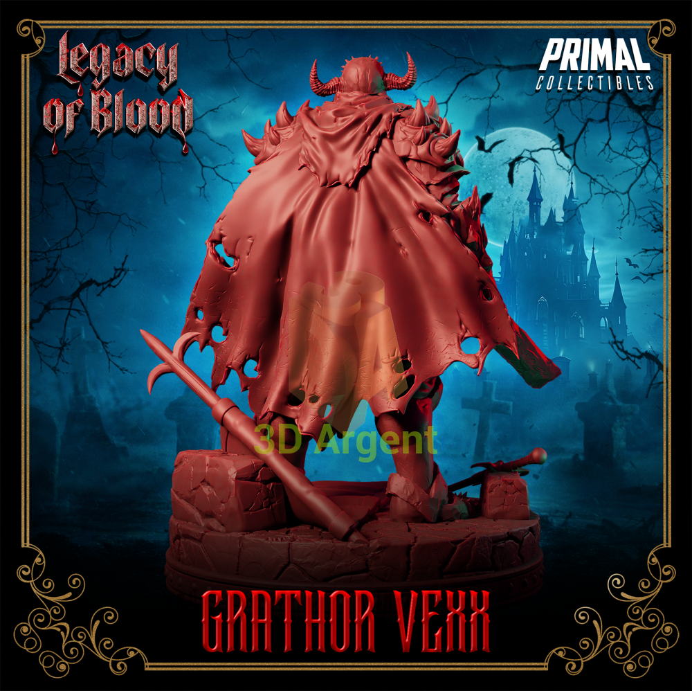 Spirit - Grathor Vexx Fantasy compatible D&D DragonLance Miniatures Primal Toys & Games:Wargames &