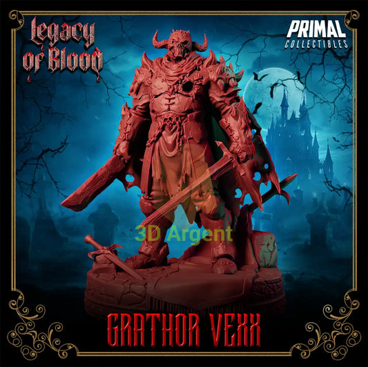 Spirit - Grathor Vexx Fantasy compatible D&D DragonLance Miniatures Primal Toys & Games:Wargames &