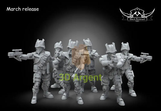 Squad Defilers Of Zann Consortium 6x Star Wars Legion compatible Miniatures Toys & Games:Wargames & Role-Playing:Star
