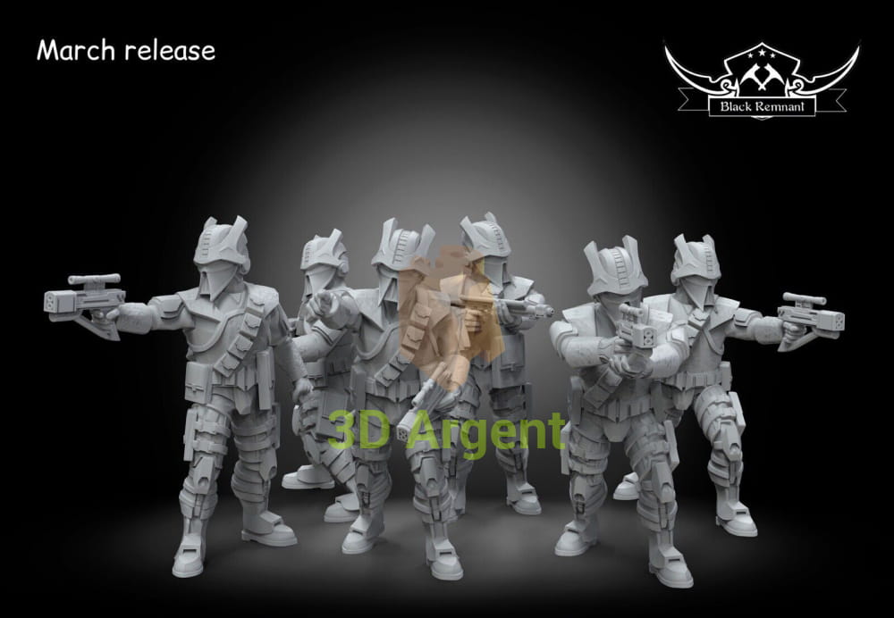 Squad Defilers Of Zann Consortium 6x Star Wars Legion compatible Miniatures Toys & Games:Wargames & Role-Playing:Star