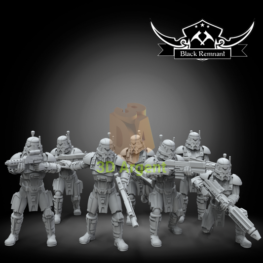 Squad of Ancient sith 7x Star Wars Legion compatible 3D Printed Resin Miniatures Toys & Games:Wargames &