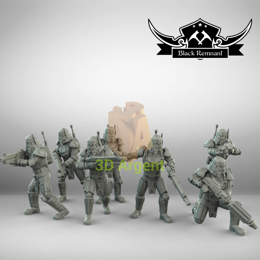Squad of Ancient sith 7x Star Wars Legion compatible 3D Printed Resin Miniatures Toys & Games:Wargames &
