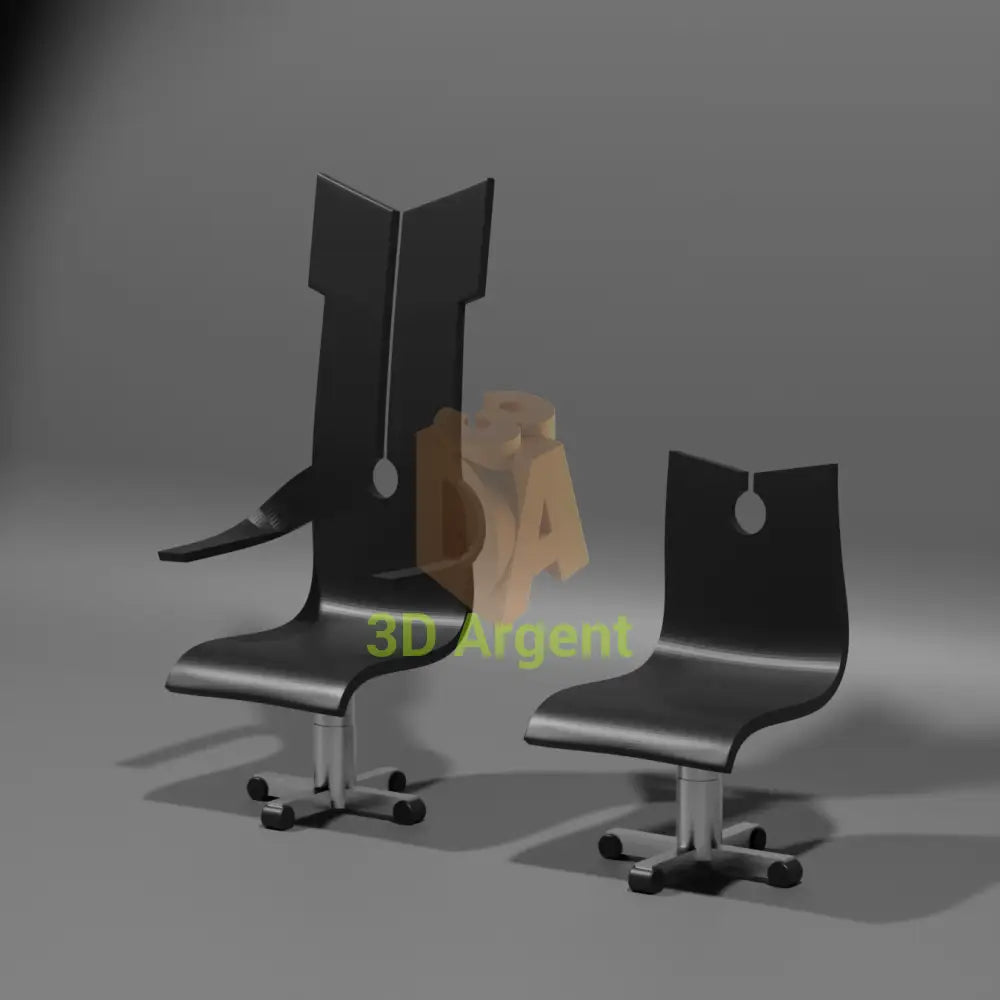 Star Wars Black Series - Death Star Conference Room chair 3D Printed 1/12 Tarkin Toys & Games:Action Figures &