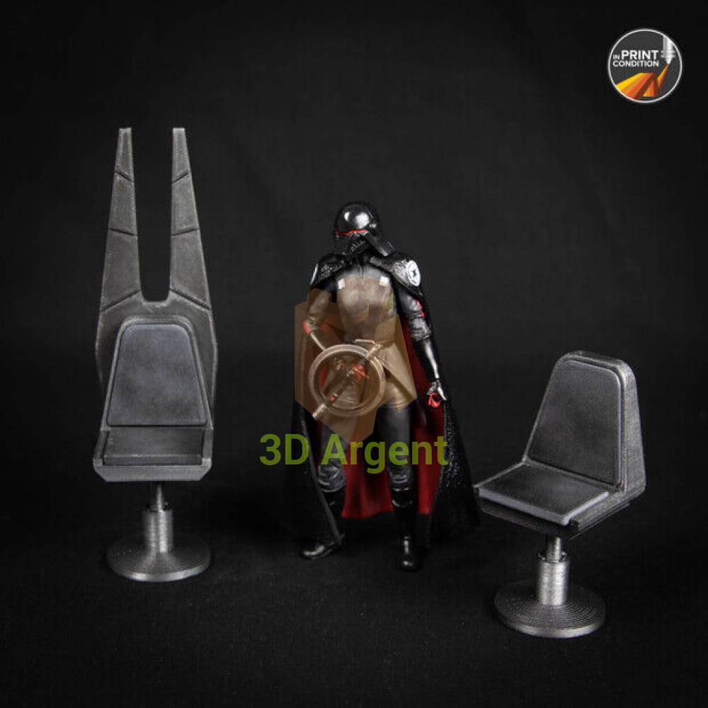 Star Wars Black Series - Inquisitor chair 3D Printed - Obi Wan 1/12 Toys & Games:Action Figures & Accessories:Action