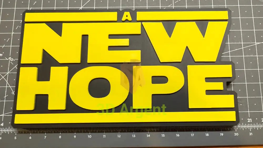 Star Wars Empire Return of the Jedi Movie Logo 3 Designs - 3D Printed Sign Stand A New Hope Collectables:Science