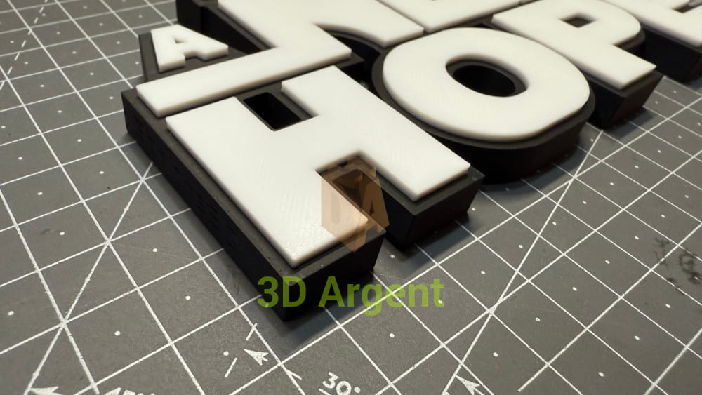 Star Wars Empire Strikes Back Return of the Jedi - 3D Printed Sign Stand Collectables:Science Fiction