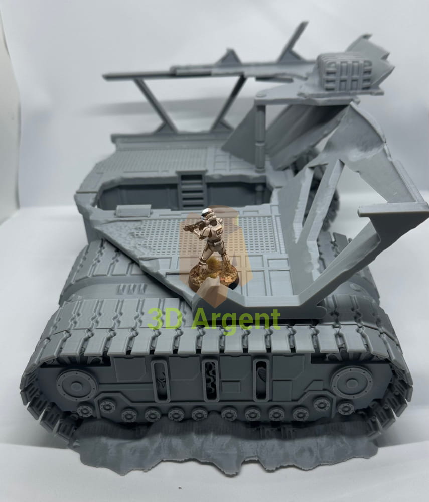 SandCrawler Destroyed Scenery Terrain compatible Star Wars Legion 3D Printed Toys & Games:Wargames &
