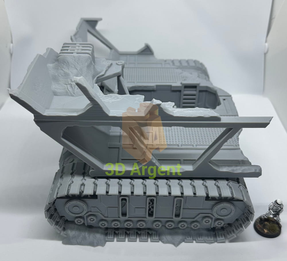 SandCrawler Destroyed Scenery Terrain compatible Star Wars Legion 3D Printed Toys & Games:Wargames &