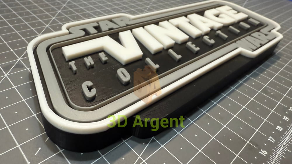 Star Wars The Vintage Collection Sign Stand- 3D Printed Collectables:Science Fiction Collectables:Other Science Fiction
