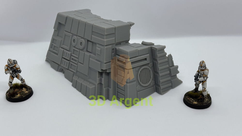 StarShip Wreckage Terrain Space Grimdark D&D scifi 28mm wargame G Toys & Games:Wargames &