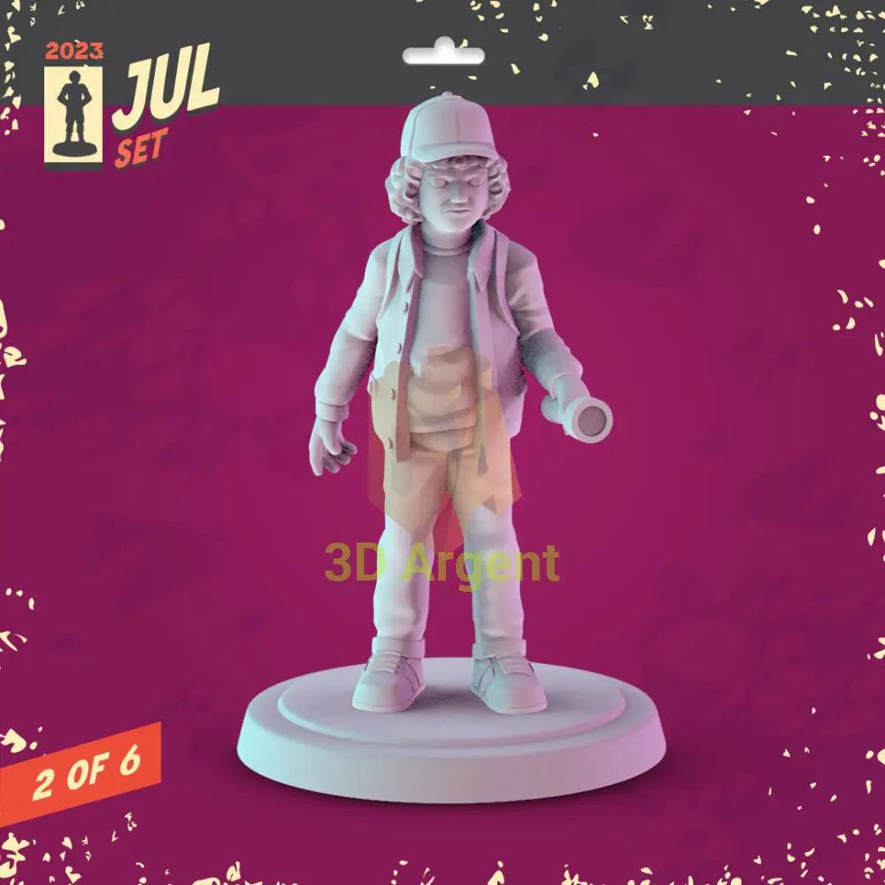 Stranger Things Figures compatible D&D DragonLance Miniatures Pop Minis - 1 Dustin Henderson - Toys & Games:Wargames &