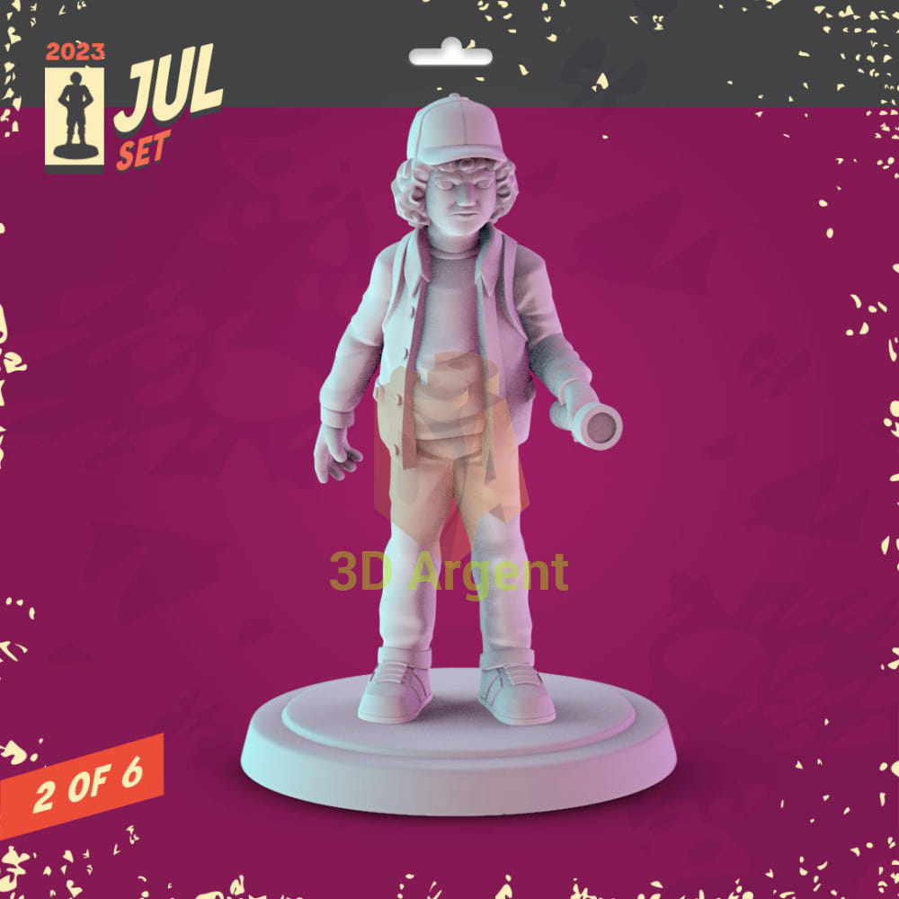 Stranger Things Figures compatible D&D DragonLance Miniatures Pop Minis - 1 Dustin Henderson - Toys & Games:Wargames &