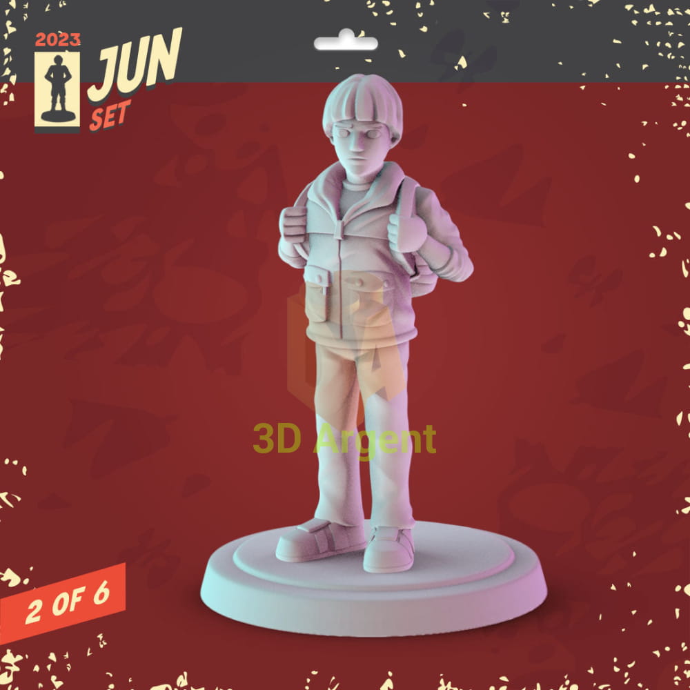 Stranger Things Heroes Figures compatible D&D DragonLance Miniatures Pop Minis - 1 Will Byers - Toys & Games:Wargames &