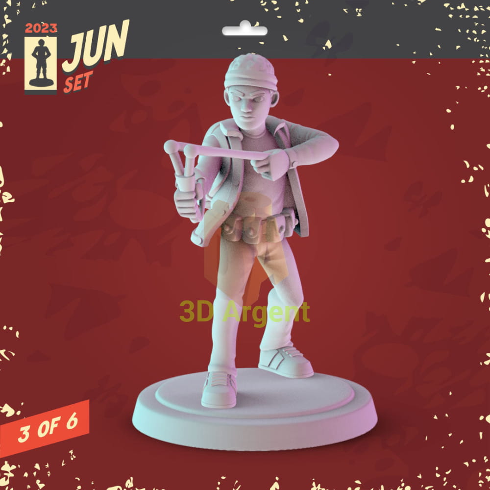 Stranger Things Heroes Figures compatible D&D DragonLance Miniatures Pop Minis - 5 Lucas Sinclair - Toys &
