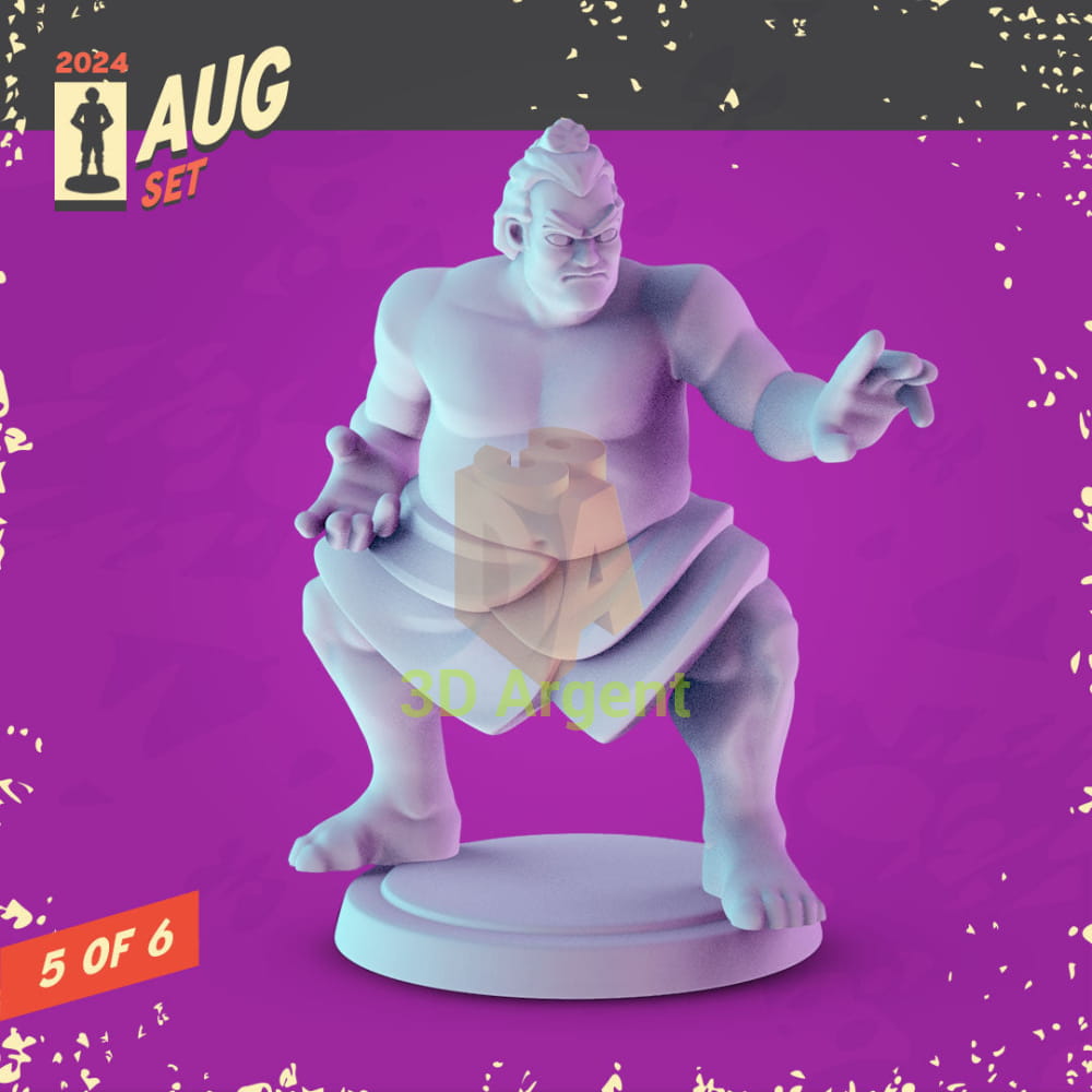 Street Fighter Figures compatible D&D DragonLance Miniatures Pop Minis - 1 E. Honda - Toys & Games:Wargames &