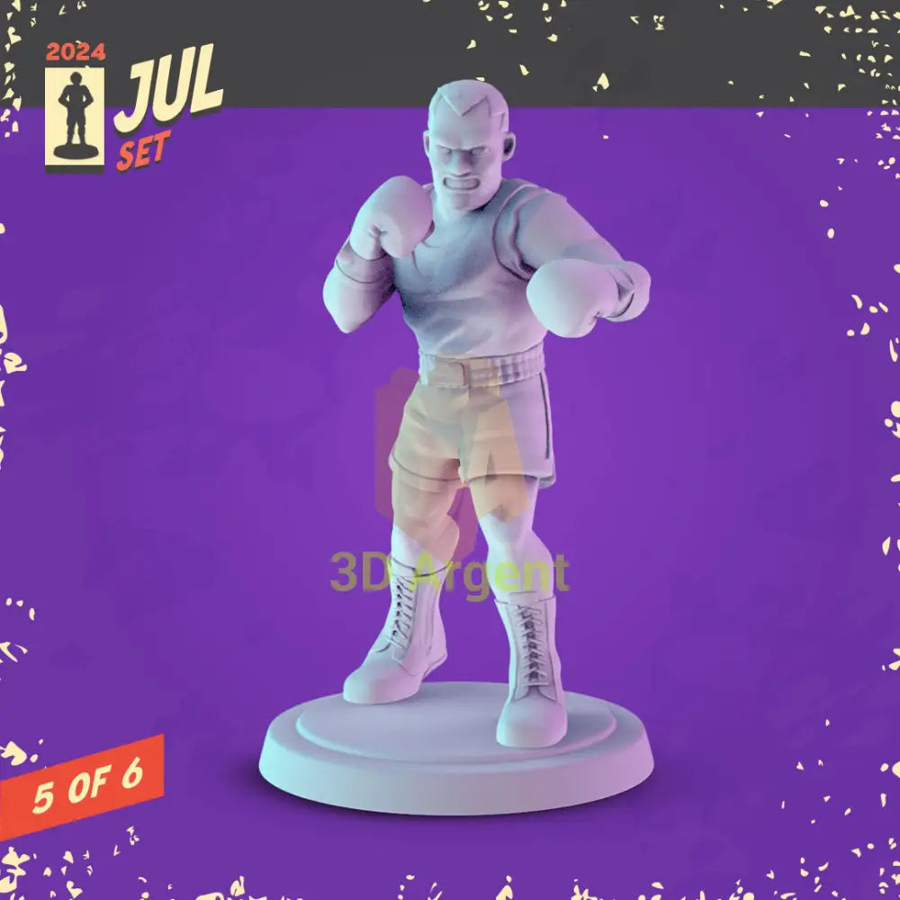 Street Fighter Miniatures – Ryu Chun-Li Guile Sagat Zangief Balrog 32 mm Resin Figures 6 Balrog Toys & Games:Wargames &
