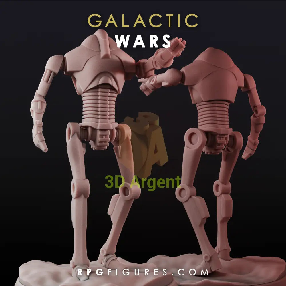 Super Battle Droid Legion Scale Compatible Resin Miniature Wargame Toys & Games:Wargames & Role-Playing:Star Wars