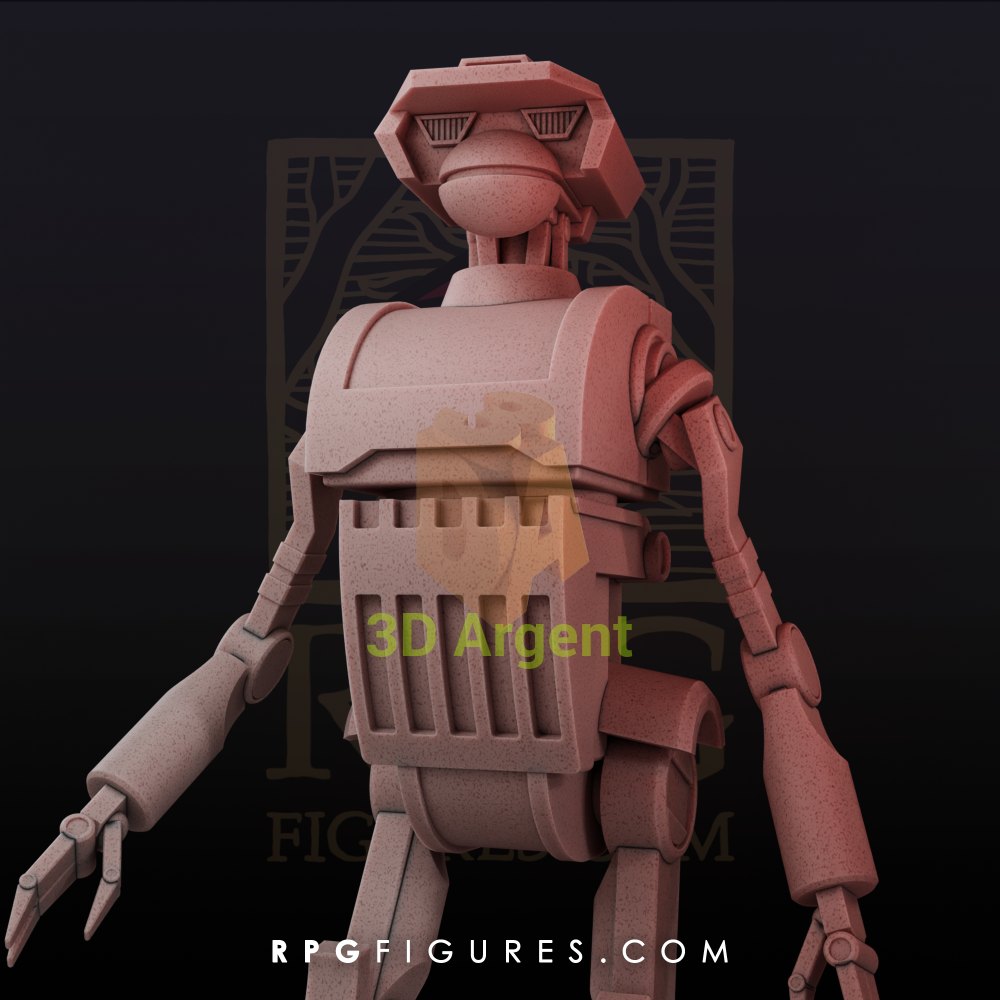 Tactical droid | Star Wars Legion Scale | 3D Printed Resin Miniatures | RPG Figures Toys & Games:Wargames &