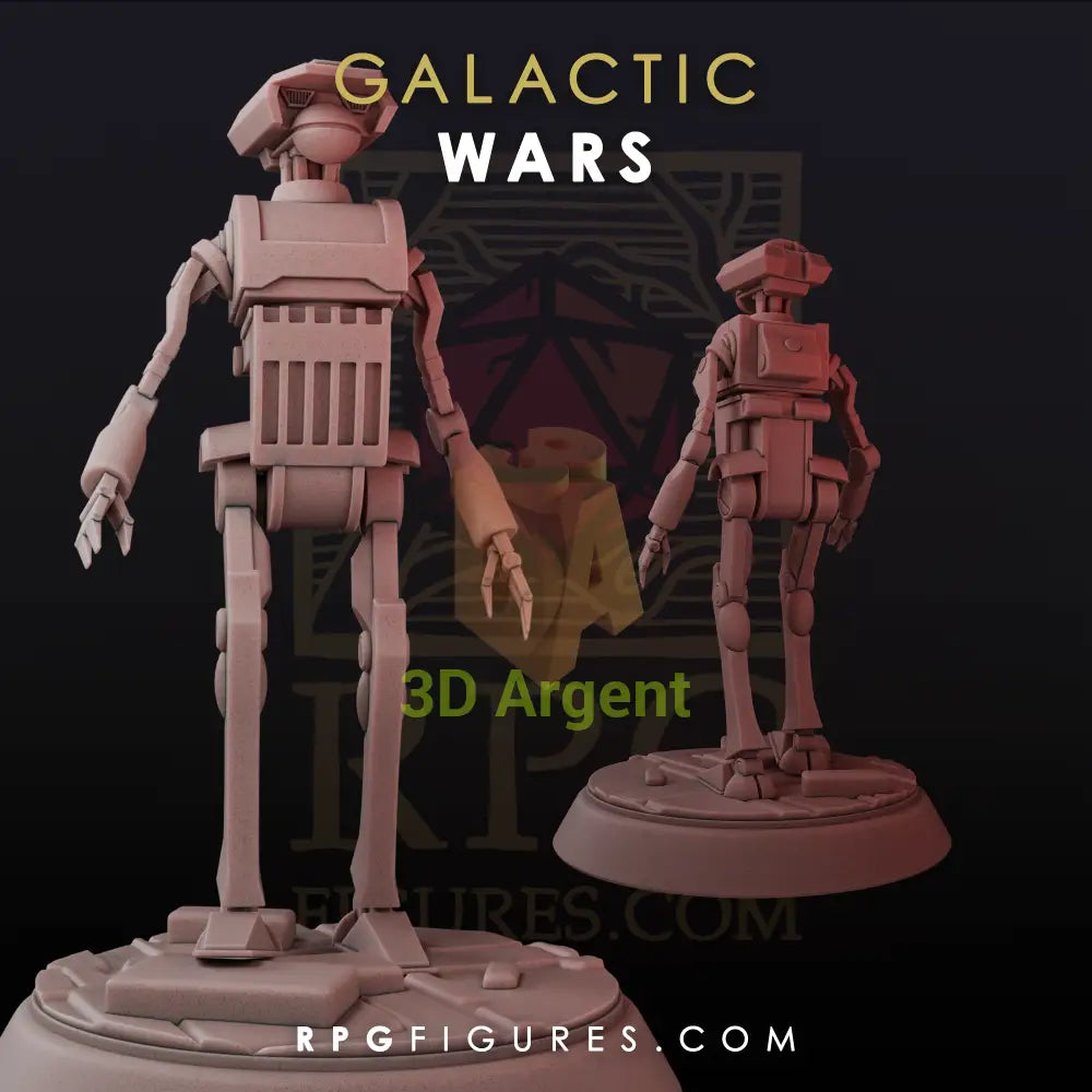 Tactical droid | Star Wars Legion Scale | 3D Printed Resin Miniatures | RPG Figures Toys & Games:Wargames &