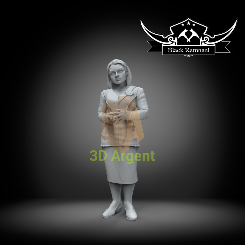 Talia Winters Babylon 5 - Stargrave D&D 3D Printed Resin Miniatures Toys & Games:Wargames & Role-Playing:Star Wars