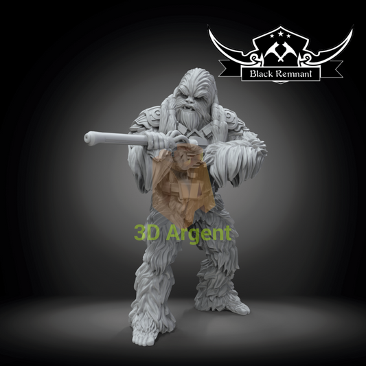 Tarfful - Star Wars Legion compatible 3D Printed Resin Miniatures Toys & Games:Wargames & Role-Playing:Star Wars