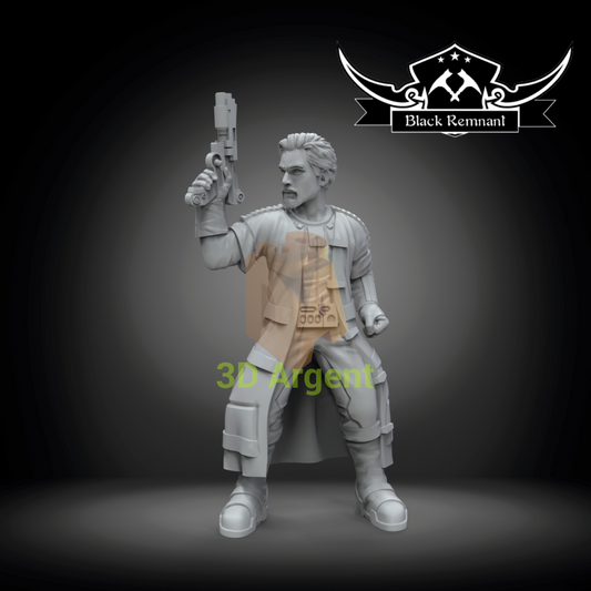 Tharan Cedrax - Star Wars Legion compatible 3D Printed Resin Miniatures Toys & Games:Wargames & Role-Playing:Star Wars