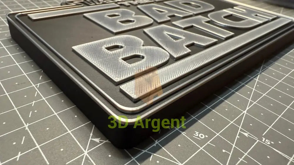 The Bad Batch Star Wars sign - 3D Printed Sign Stand Collectables:Science Fiction Collectables:Other Science Fiction
