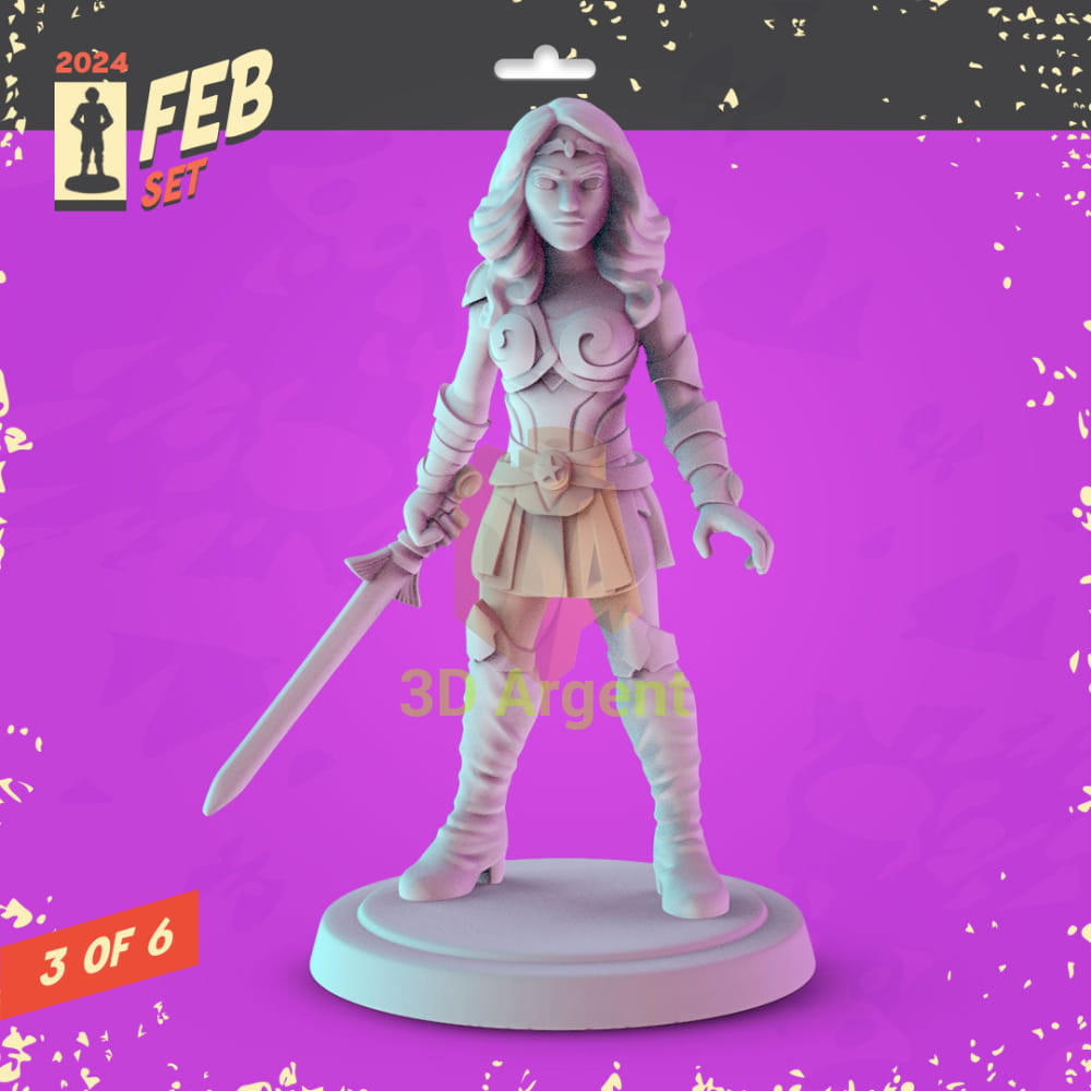 The Boys Figures compatible D&D DragonLance Miniatures Pop Minis - 1 Queen Maeve - Toys & Games:Wargames &