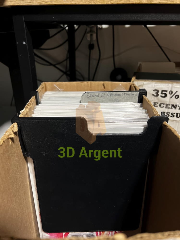 The Comic Stopper – comic box with dividers organising comics