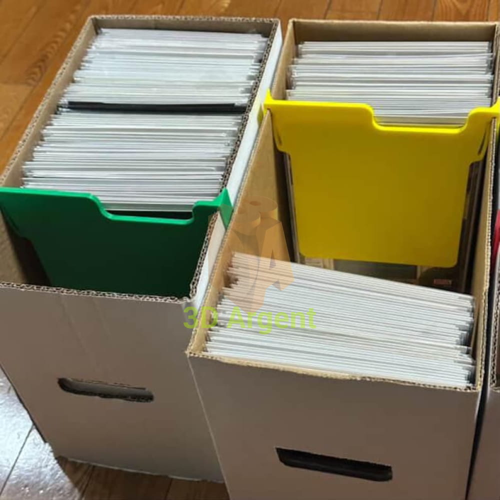 The Comic Stopper – three comic boxes with lids and coloured dividers