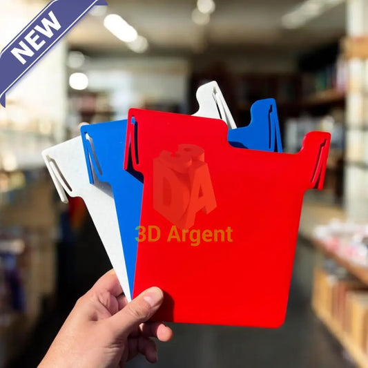 The Comic Stopper – 3D Printed Comic Box Dividers in red, white and blue