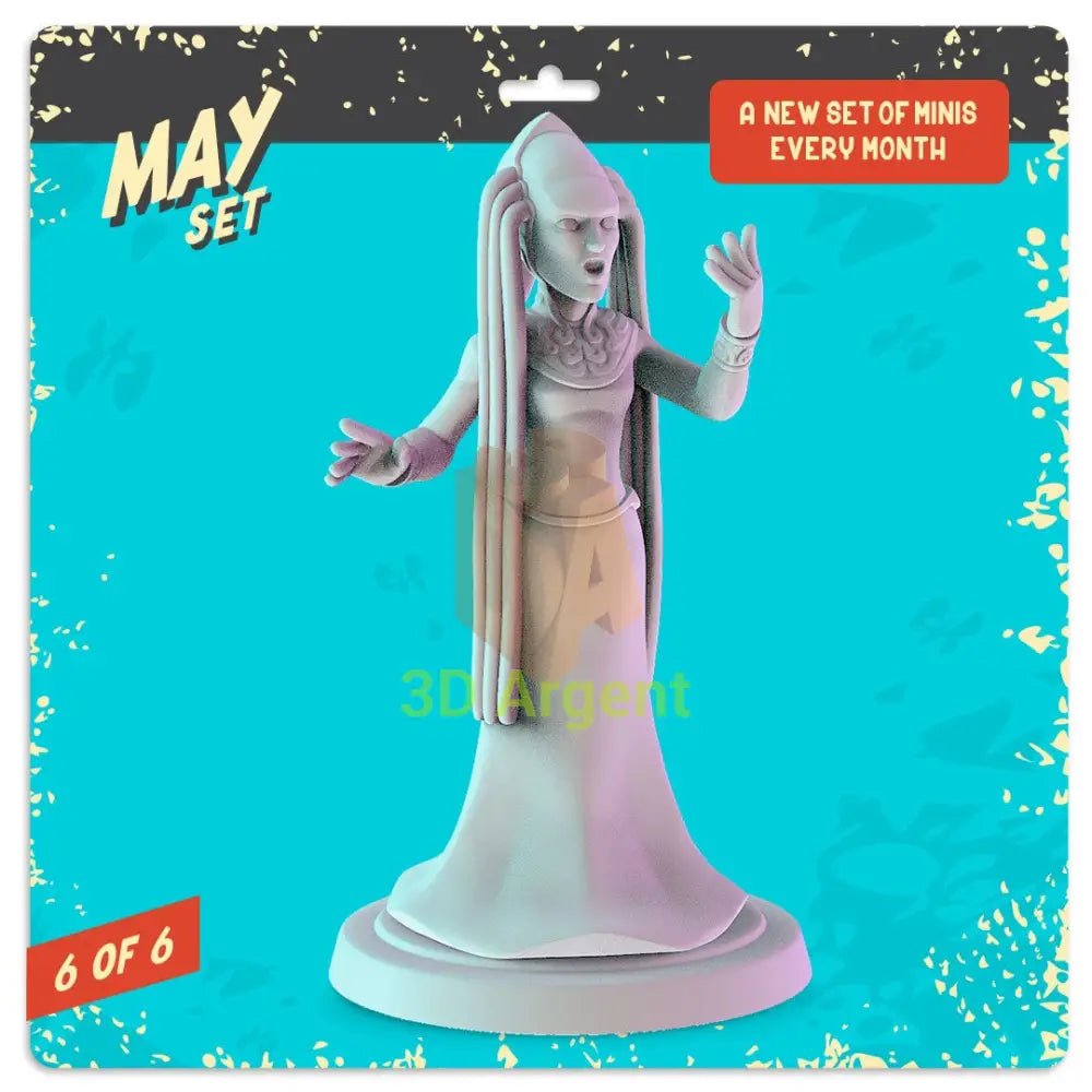 The Fifth Element Figures compatible D&D DragonLance Miniatures Pop Minis - 3 Diva Plavalaguna - Toys & Games:Wargames