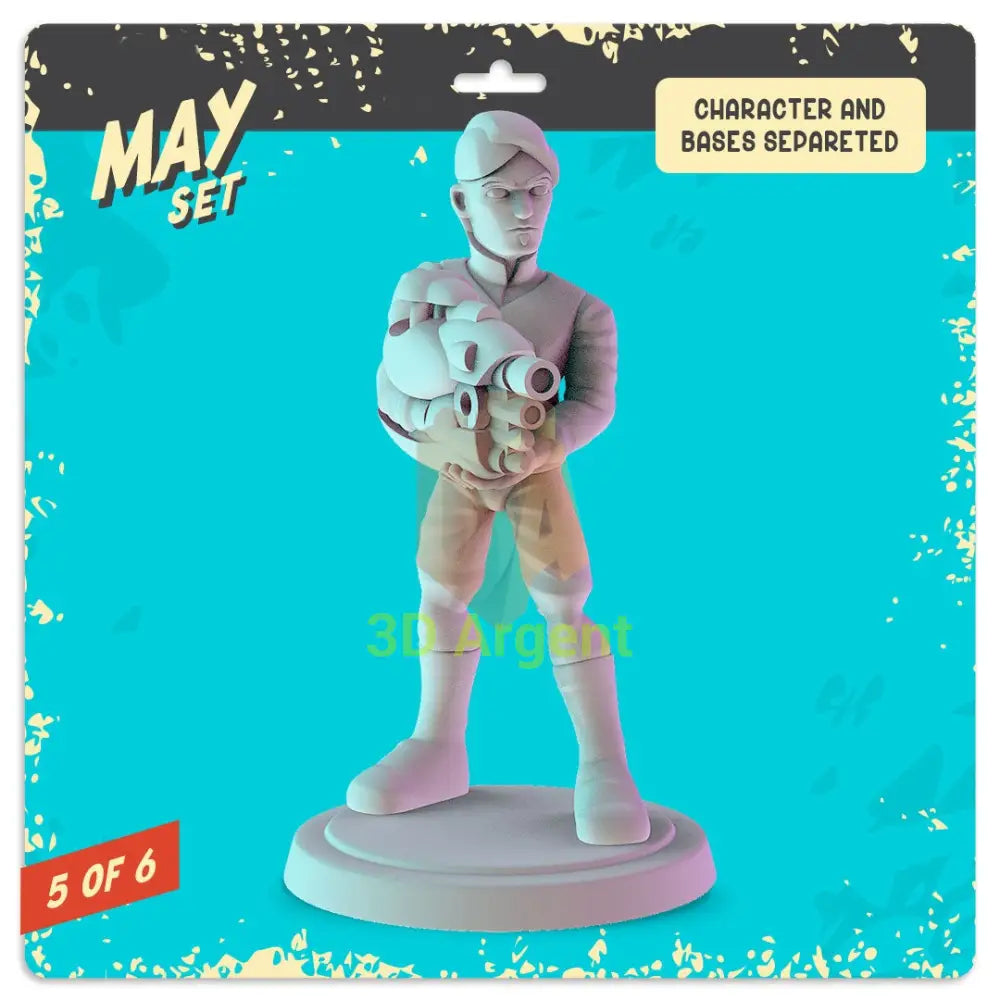 The Fifth Element Figures compatible D&D DragonLance Miniatures Pop Minis - 5 Zorg - Toys & Games:Wargames &