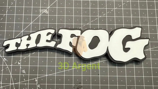 The Fog Logo - 3D Printed Sign Stand Collectables:Science Fiction Collectables:Other Science Fiction Items