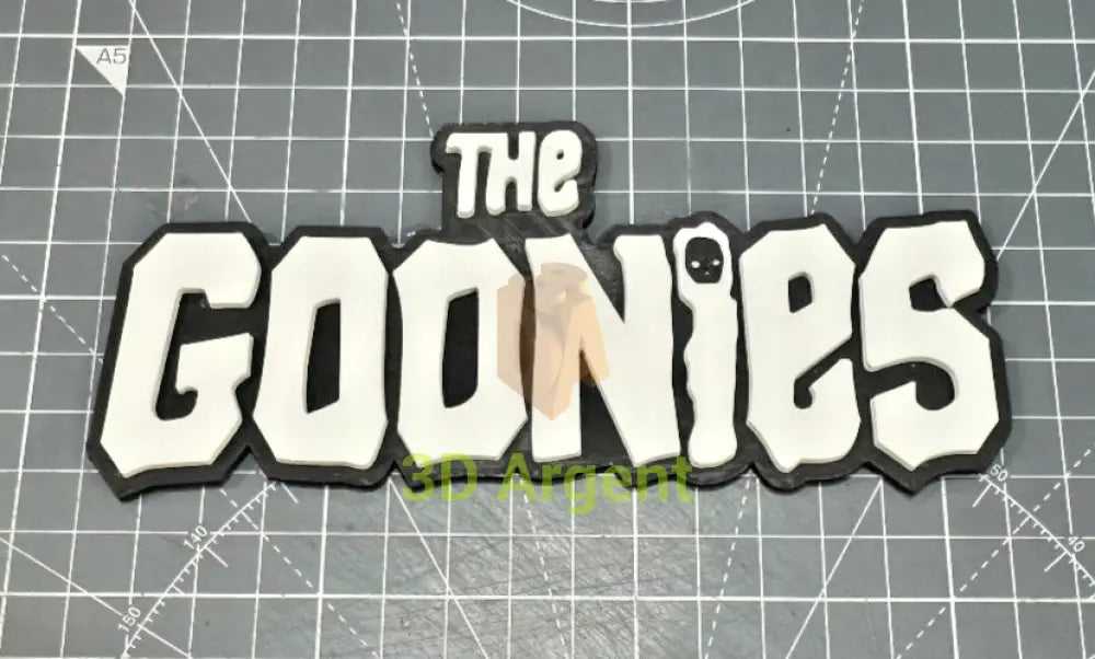 The Goonies - 3D Printed Sign Stand Collectables:Science Fiction Collectables:Other Science Fiction Items