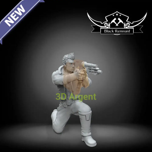 Theron Shan – Star Wars Legion Scale 3D Printed Resin Miniature Toys & Games:Wargames & Role-Playing:Star Wars