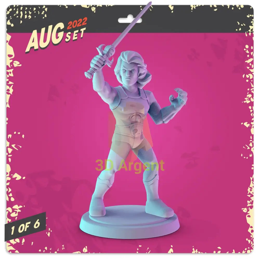 ThunderCats Figures compatible D&D DragonLance Miniatures Pop Minis - 1 Lion-O - Toys & Games:Wargames &