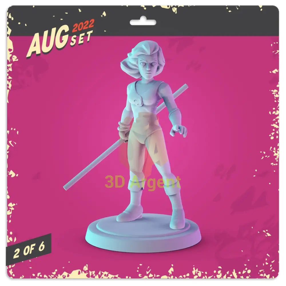 ThunderCats Figures compatible D&D DragonLance Miniatures Pop Minis - 4 Cheetara - Toys & Games:Wargames &