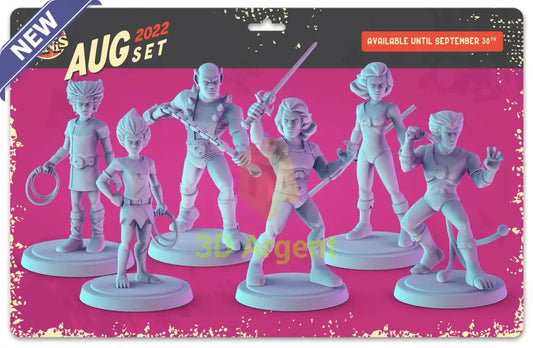 ThunderCats Figures compatible D&D DragonLance Miniatures Pop Minis - All Figures - Toys & Games:Wargames &