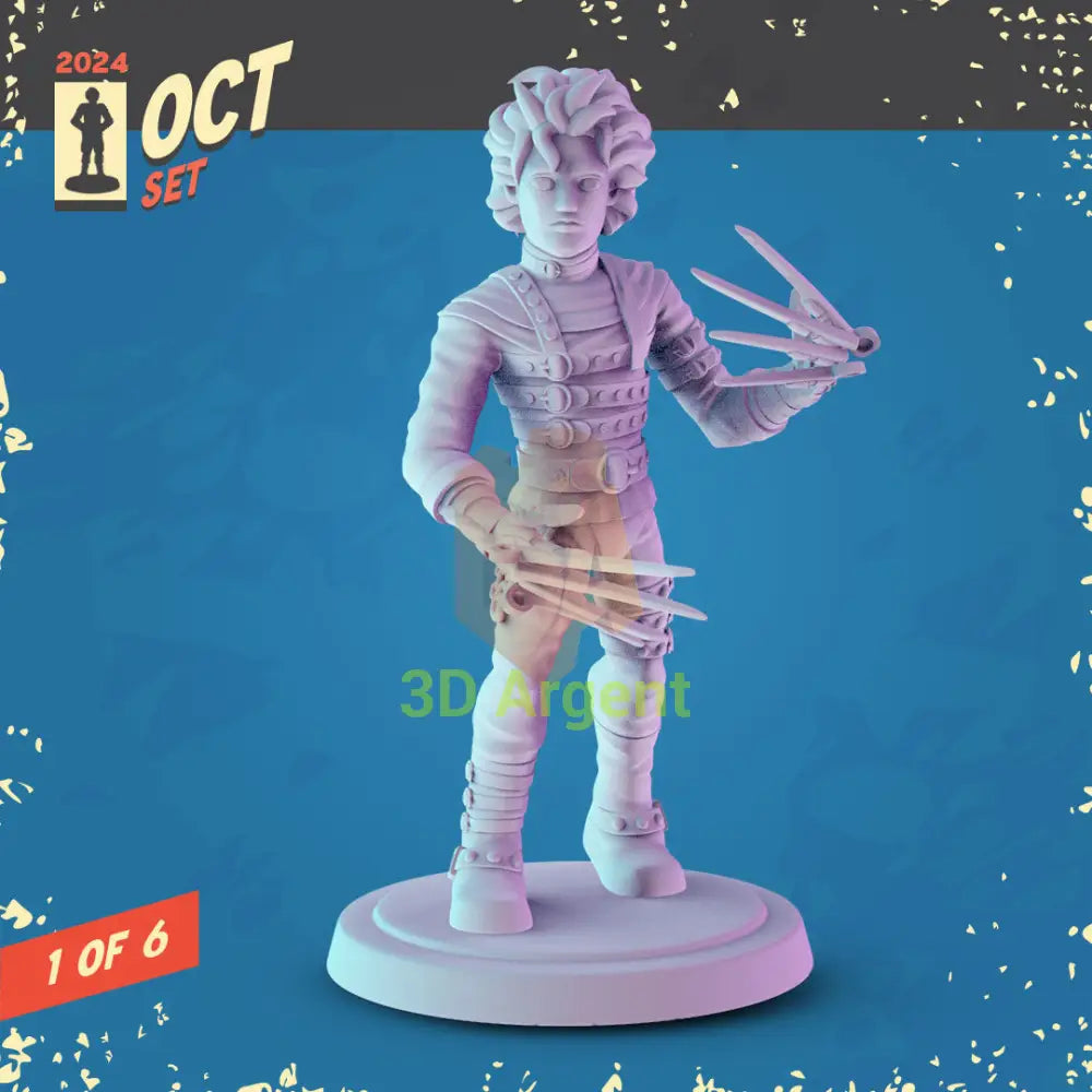 Tim Burton Icons Figures compatible D&D DragonLance Miniatures Pop Minis - 1 Edward Scissorhands - Toys &