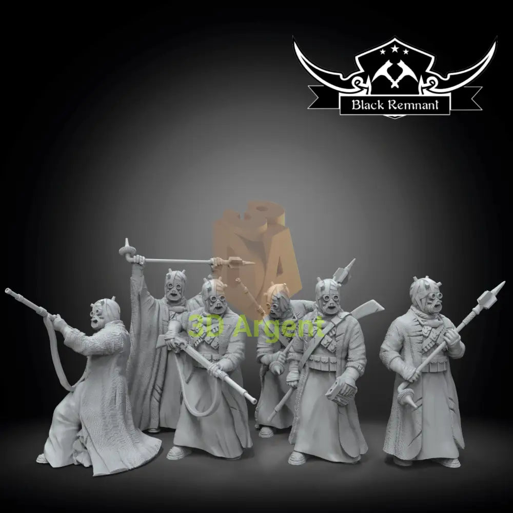 Tusken Raiders Squad 9x Star Wars Legion compatible 3D Resin Miniatures Toys & Games:Wargames & Role-Playing:Star Wars