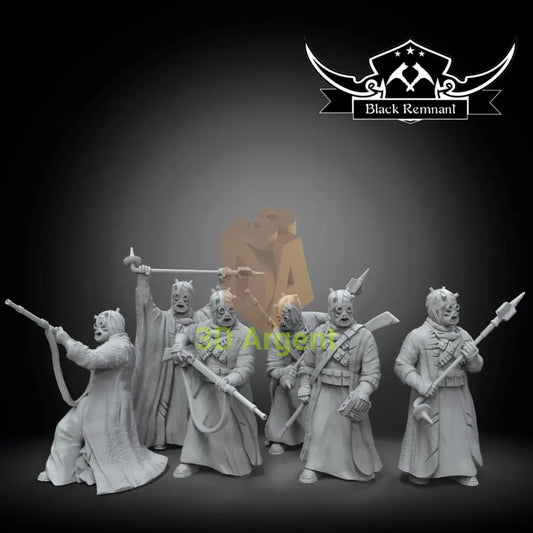 Tusken Raiders Squad 9x Star Wars Legion compatible 3D Resin Miniatures Toys & Games:Wargames & Role-Playing:Star Wars