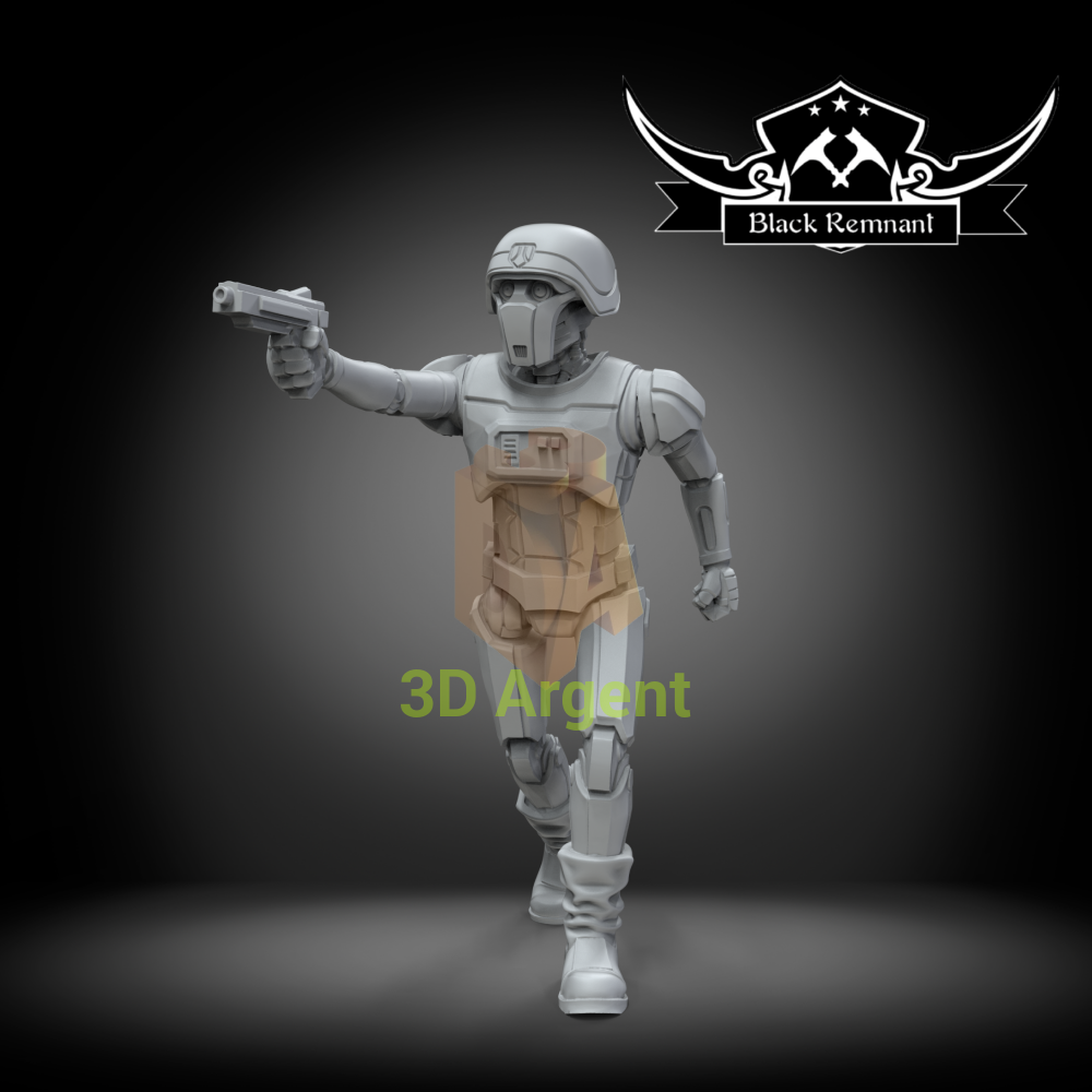 Two-Boots – Star Wars – Black Remnant 3D Printed Resin Miniature
