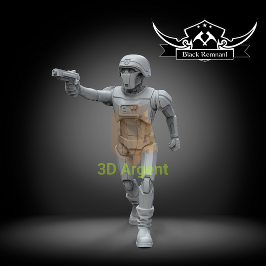 Two-Boots – Star Wars – Black Remnant 3D Printed Resin Miniature
