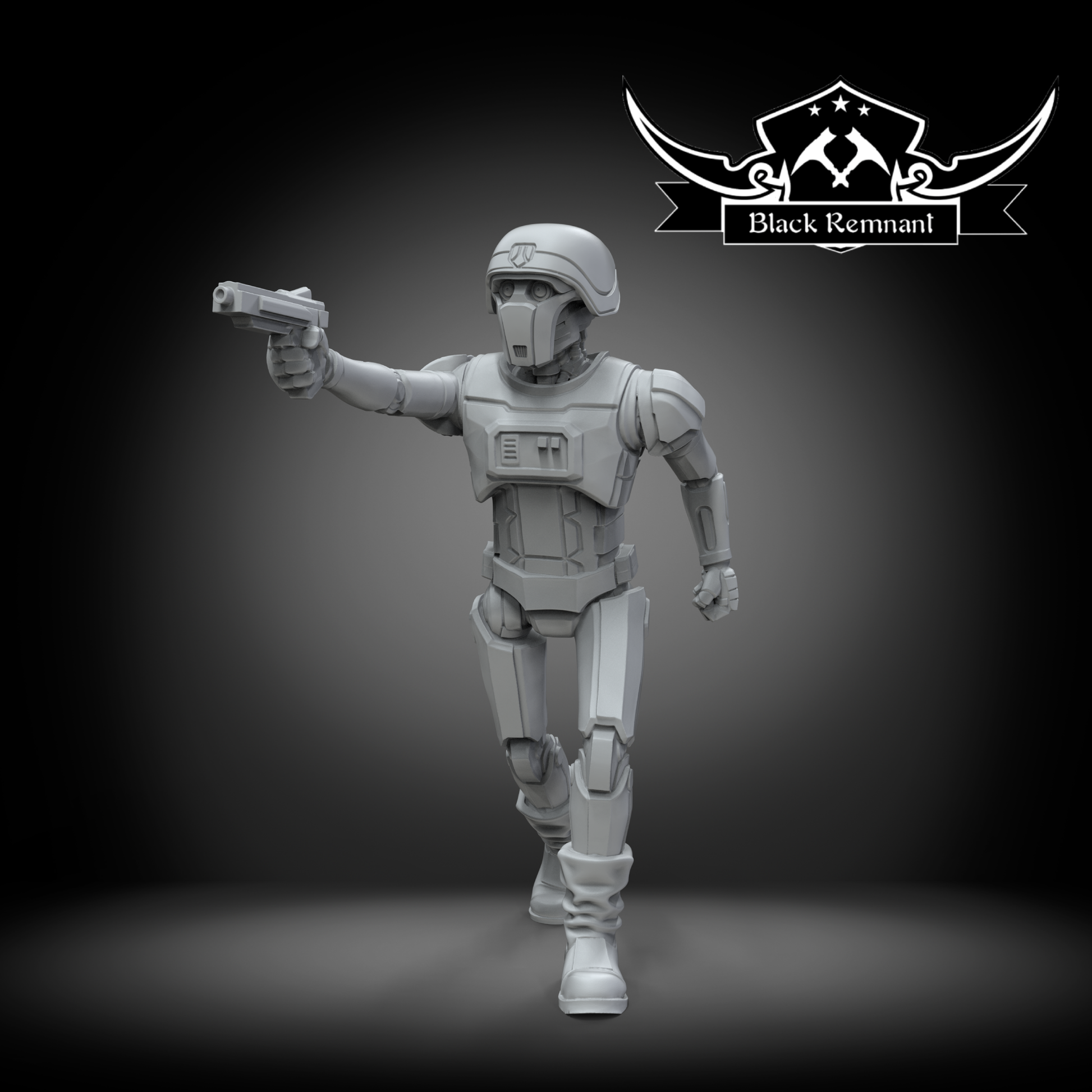 Two-Boots – Star Wars – Black Remnant 3D Printed Resin Miniature