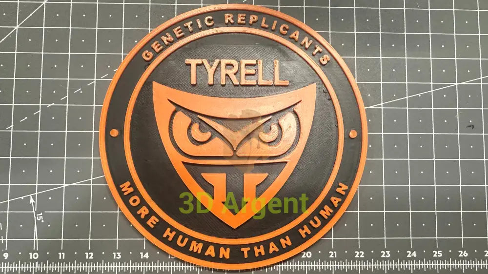 Tyrell Corporation Logo BladeRunner - 3D Printed Sign Collectables:Science Fiction Collectables:Other Science Fiction